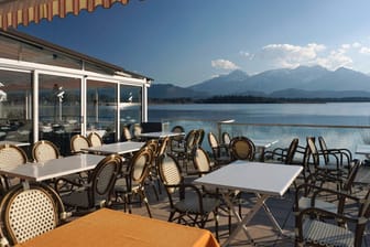Restaurant im Allgäu: Außenbereiche von Gaststätten dürfen in Bayern am 18. Mai wieder öffnen.