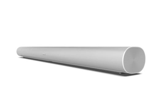 Die neue Soundbar Sonos Arc hat elf eingebaute Schallwandler, mehrere davon zielen nach oben auf die Zimmerdecke.