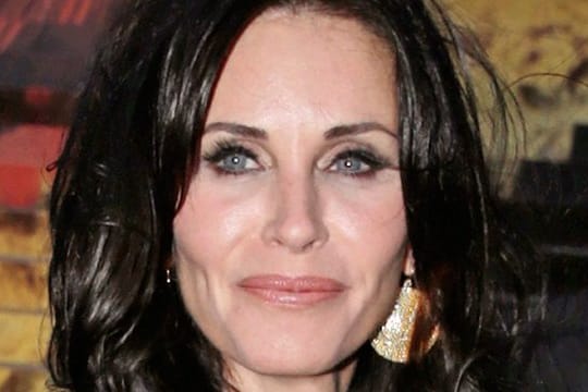 Courtney Cox hat Spaß mit "Friends".