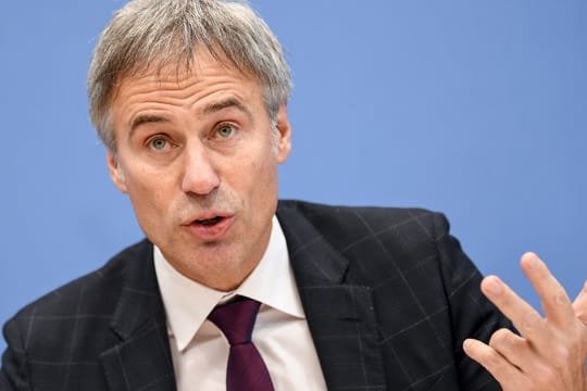 Bitkom-Präsident Achim Berg Ende vergangenen Jahres bei einer Pressekonferenz in Berlin.