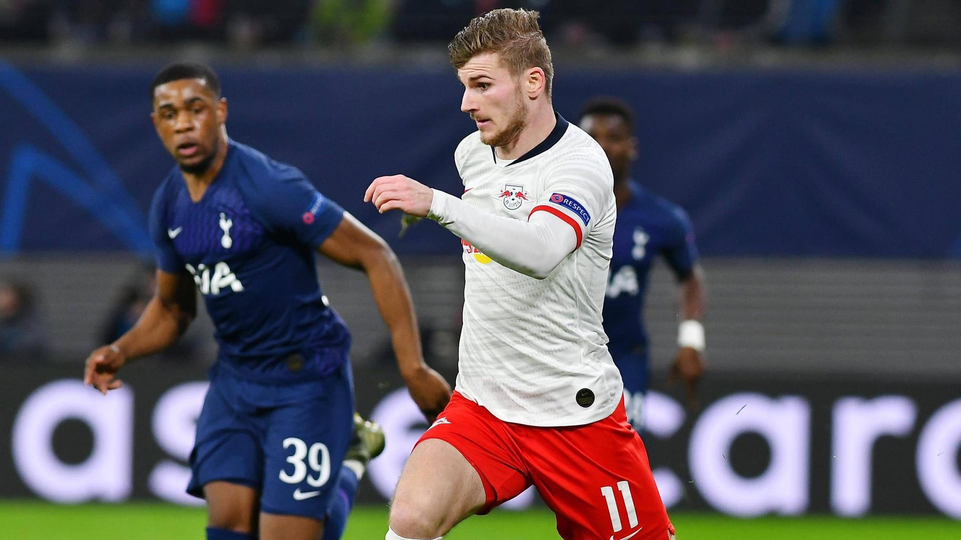 Stürmer Timo Werner von RB Leipzig: Kann sich einen Wechsel ins Ausland vorstellen. Stürmer Timo Werner von RB Leipzig: Kann sich einen Wechsel ins Ausland vorstellen.