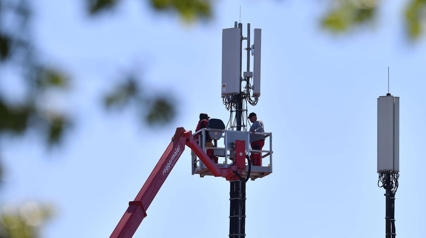 Mobilfunkmast: Vodafone will in einem Jahr das 3G-Mobilfunknetz abschalten.