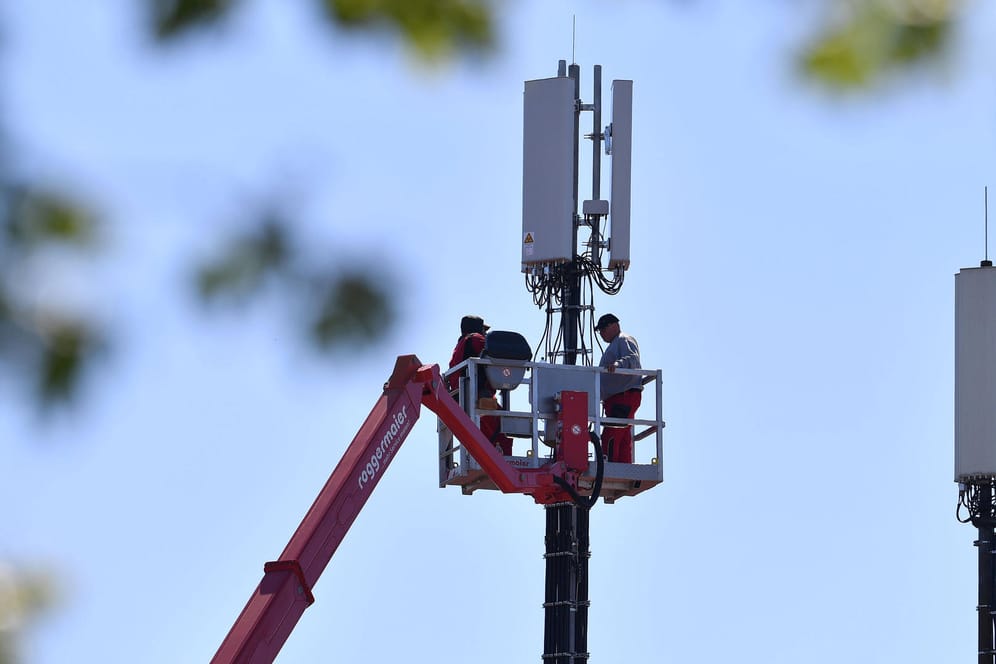 Mobilfunkmast: Vodafone will in einem Jahr das 3G-Mobilfunknetz abschalten.