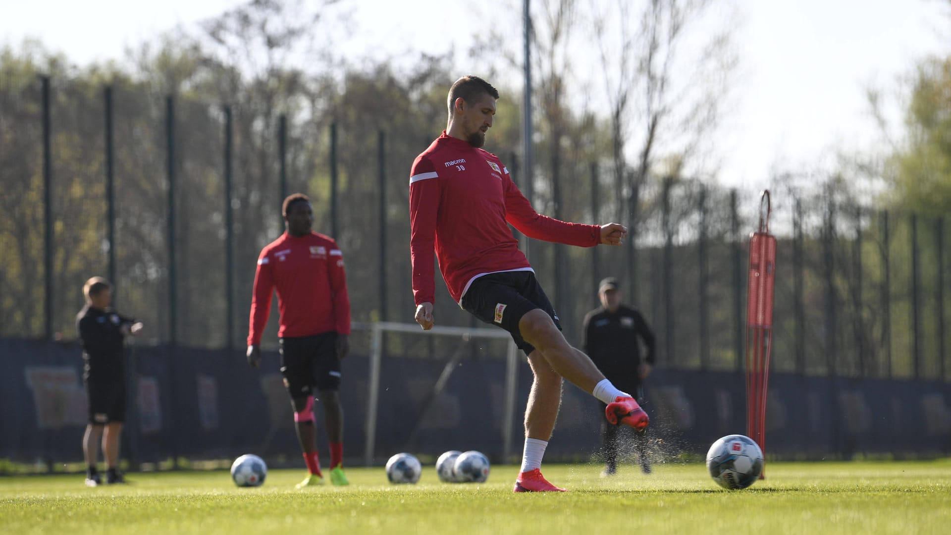 Training beim 1. FC Union Berlin: Schon bald trifft die Mannschaft wieder auf andere Mannschaften.