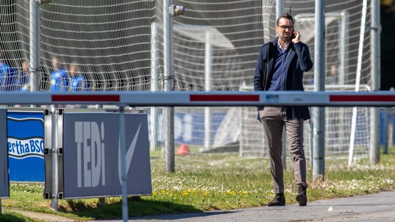 Musste einige Gespräche bei Hertha führen: Geschäftsführer Michael Preetz.