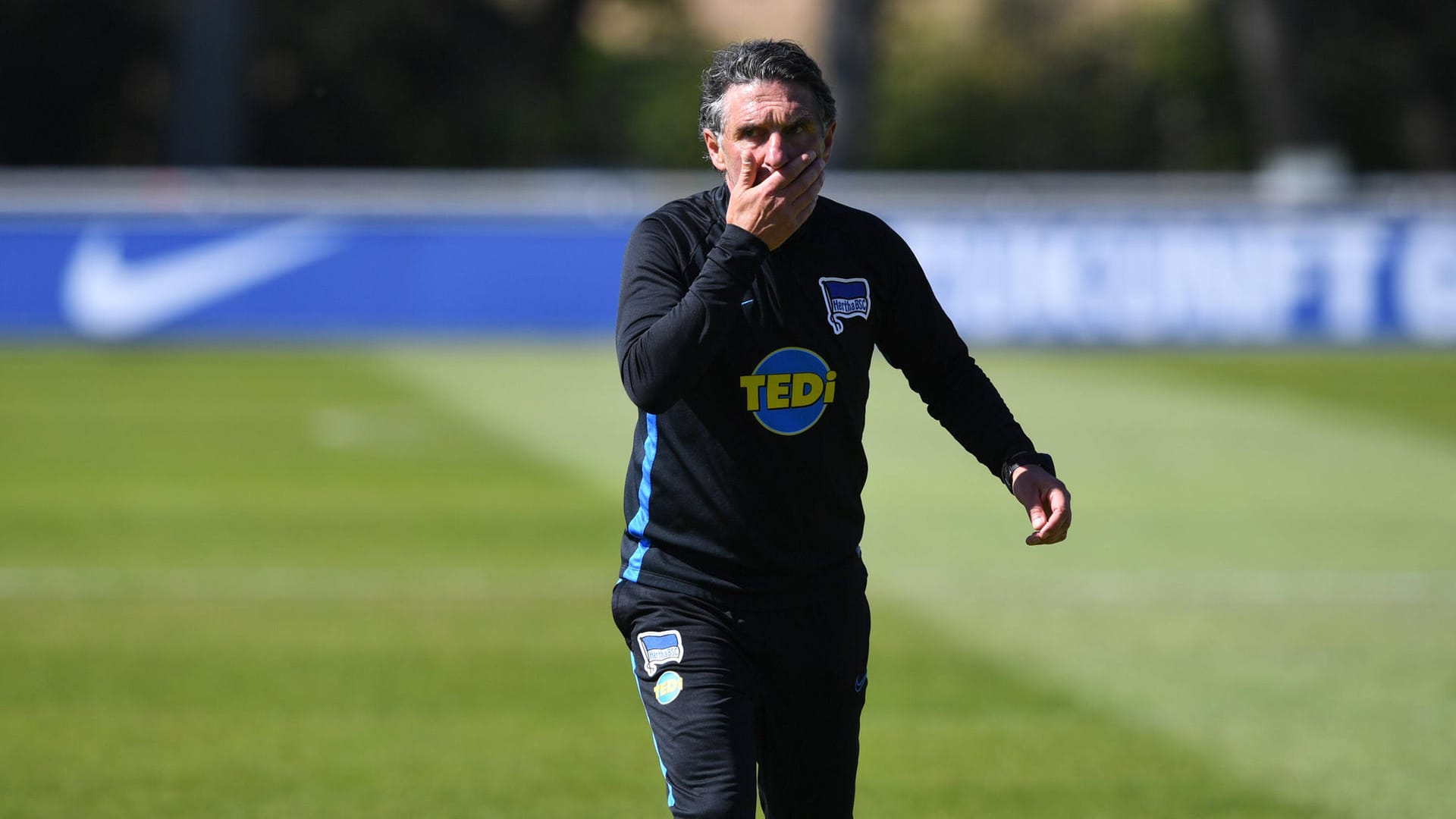 Bruno Labbadia, Trainer von Hertha BSC: Die Hertha versucht, ihr Image aufzubessern.