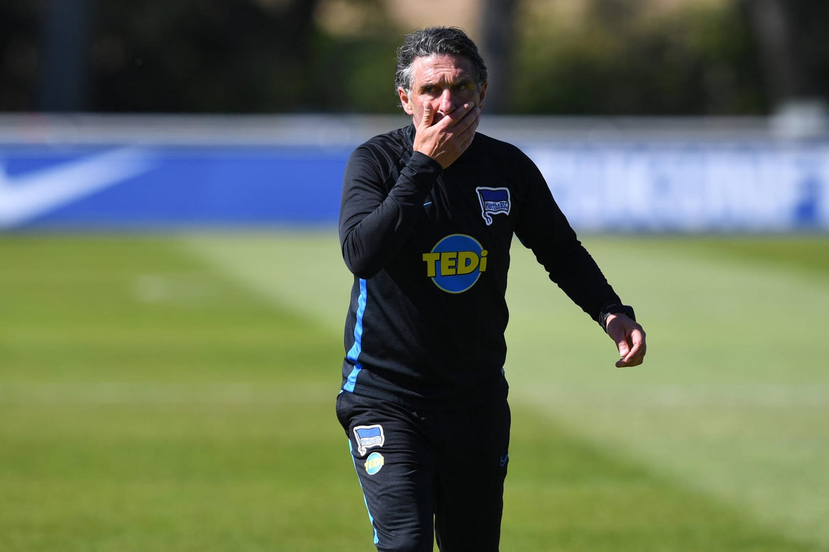 Bruno Labbadia, Trainer von Hertha BSC: Die Hertha versucht, ihr Image aufzubessern.