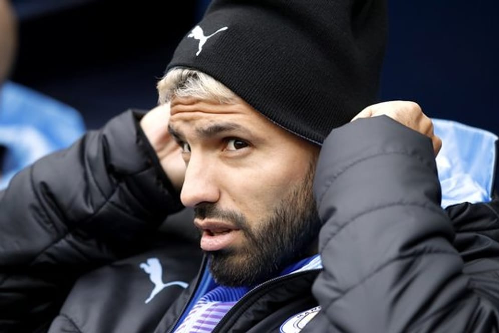 Gab Ängste der Spieler vor einem Neustart in der Premier League zu bedenken: Sergio Agüero von Manchester City.