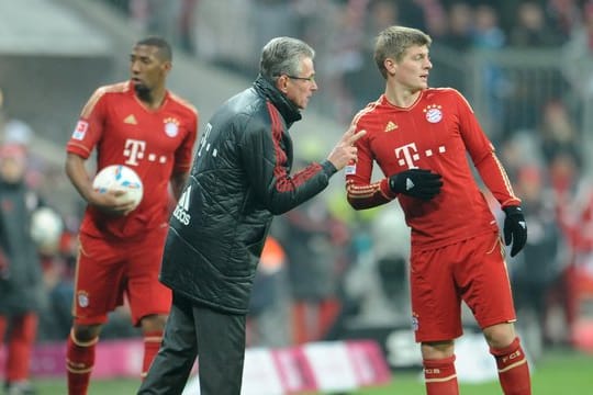 Jupp Heynckes (l) hatte Toni Kroos zu Beginn dessen Karriere besonders gefördert.