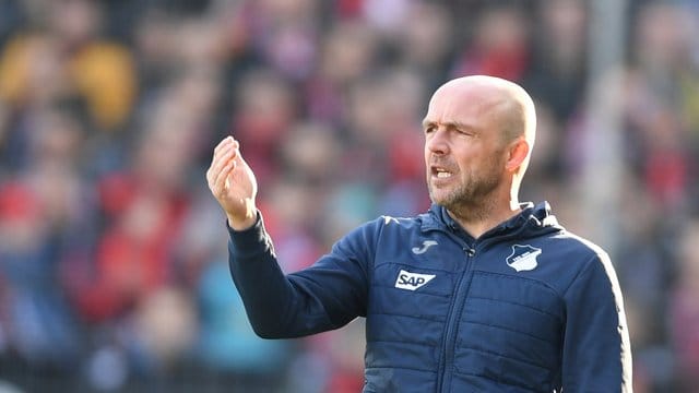 Trainer Alfred Schreuder sieht Hoffenheim für den Neustart gut gewappnet: "Die Jungs sind fit. Trainer Alfred Schreuder sieht Hoffenheim für den Neustart gut gewappnet: "Die Jungs sind fit.