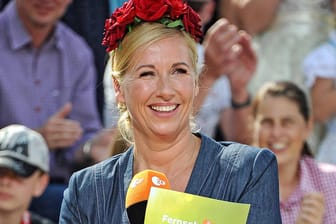 Andrea Kiewel: Sie lädt wieder zum "ZDF-Fernsehgarten".