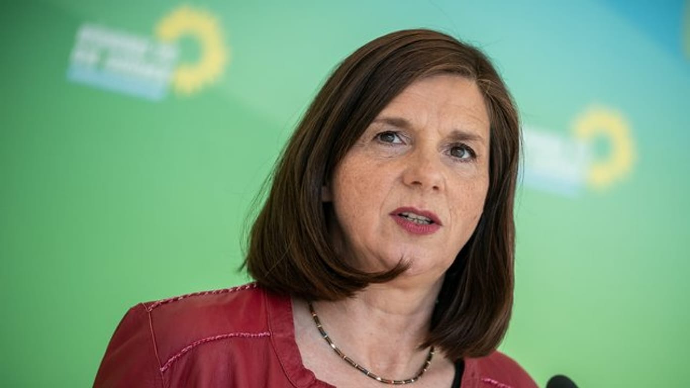 Katrin Göring-Eckardt, Fraktionsvorsitzende von Bündnis 90/Die Grünen im Bundestag.