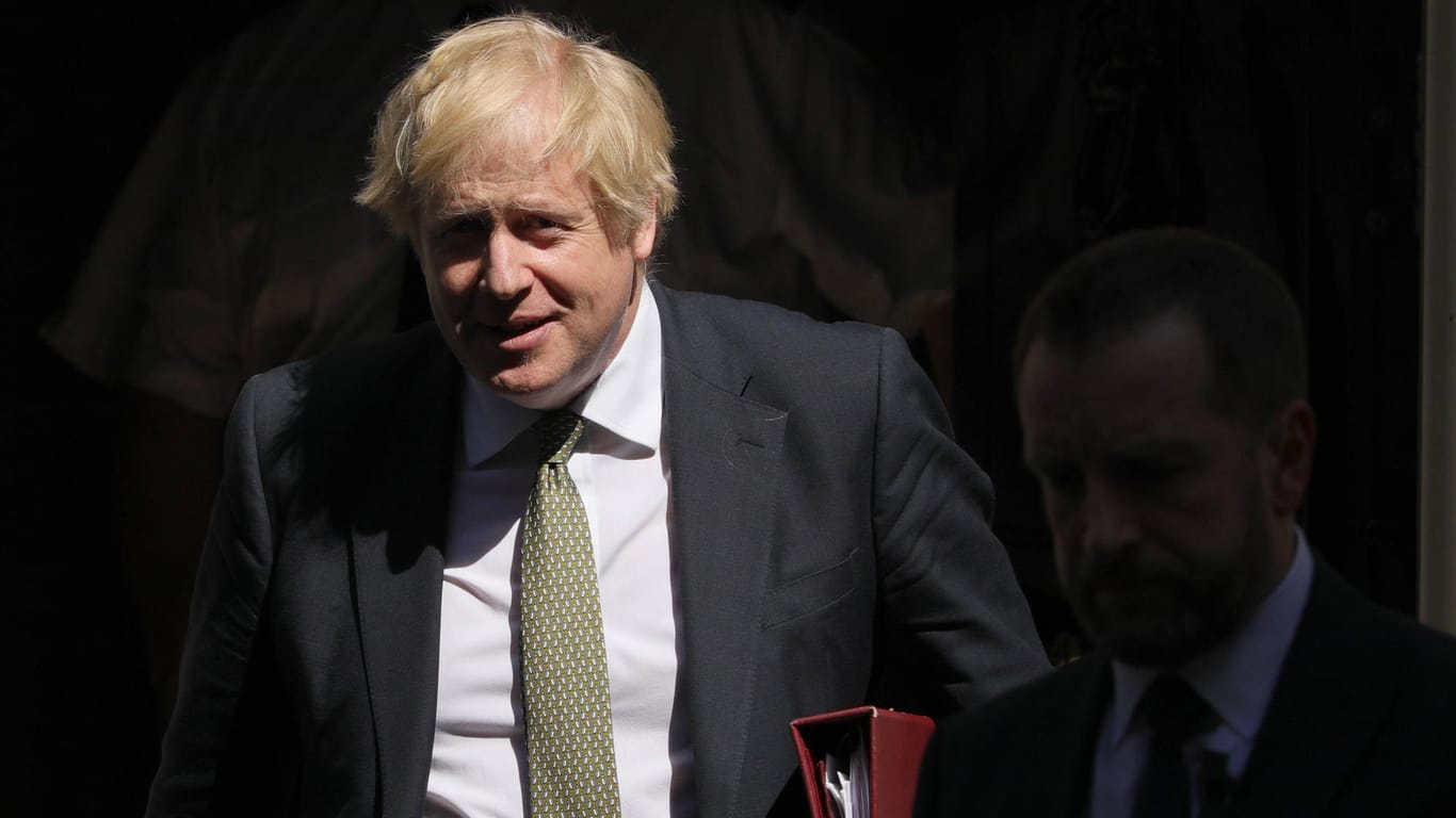 Boris Johnson: Der britische Premierminister will am Sonntag über Lockerungen informieren.