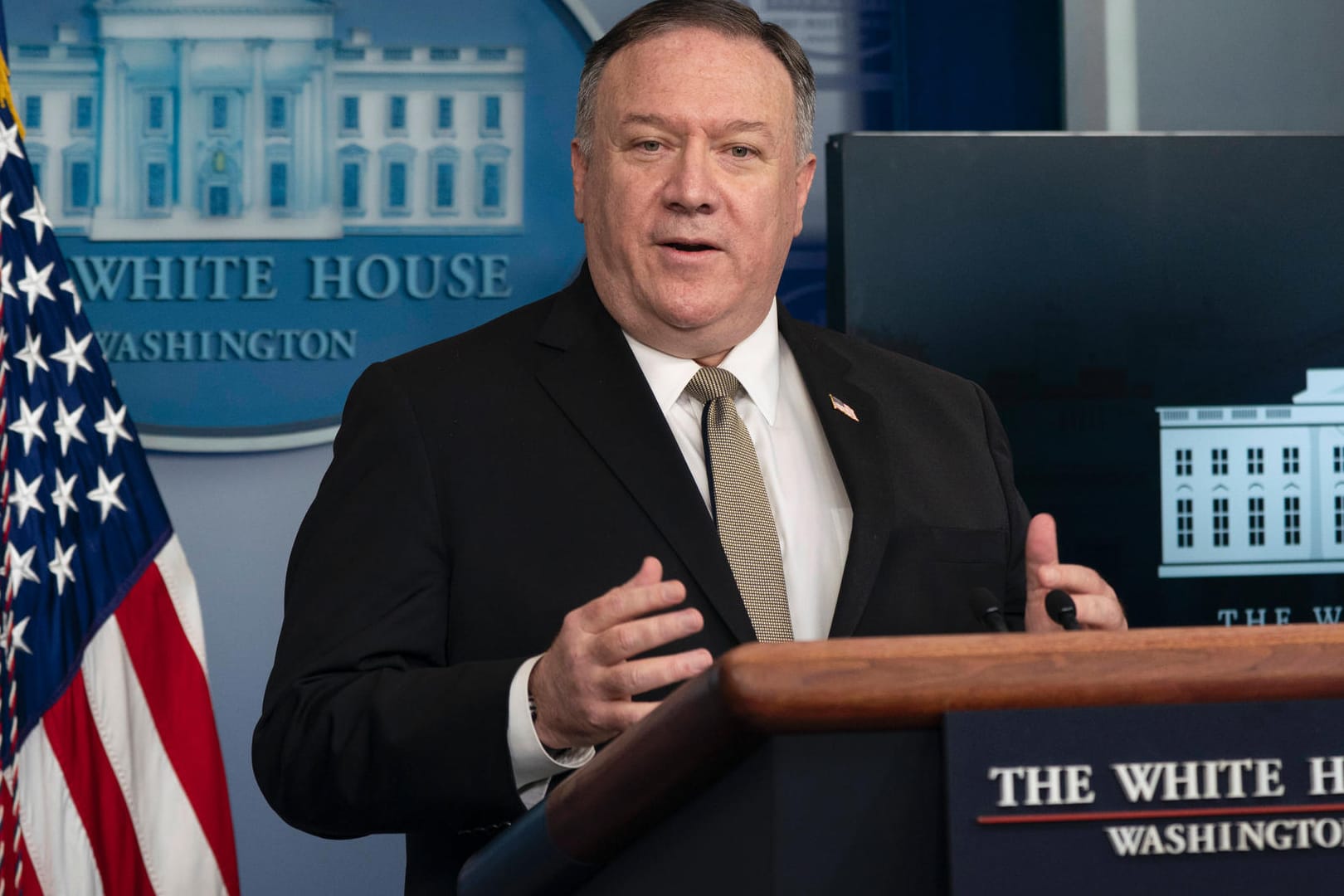 US-Außenminister Pompeo: Aufruf zum "Zusammenhalt" gegen den Iran.