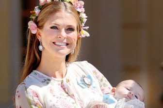 Madeleine von Schweden: 2018 kam die kleine Adrienne zur Welt.