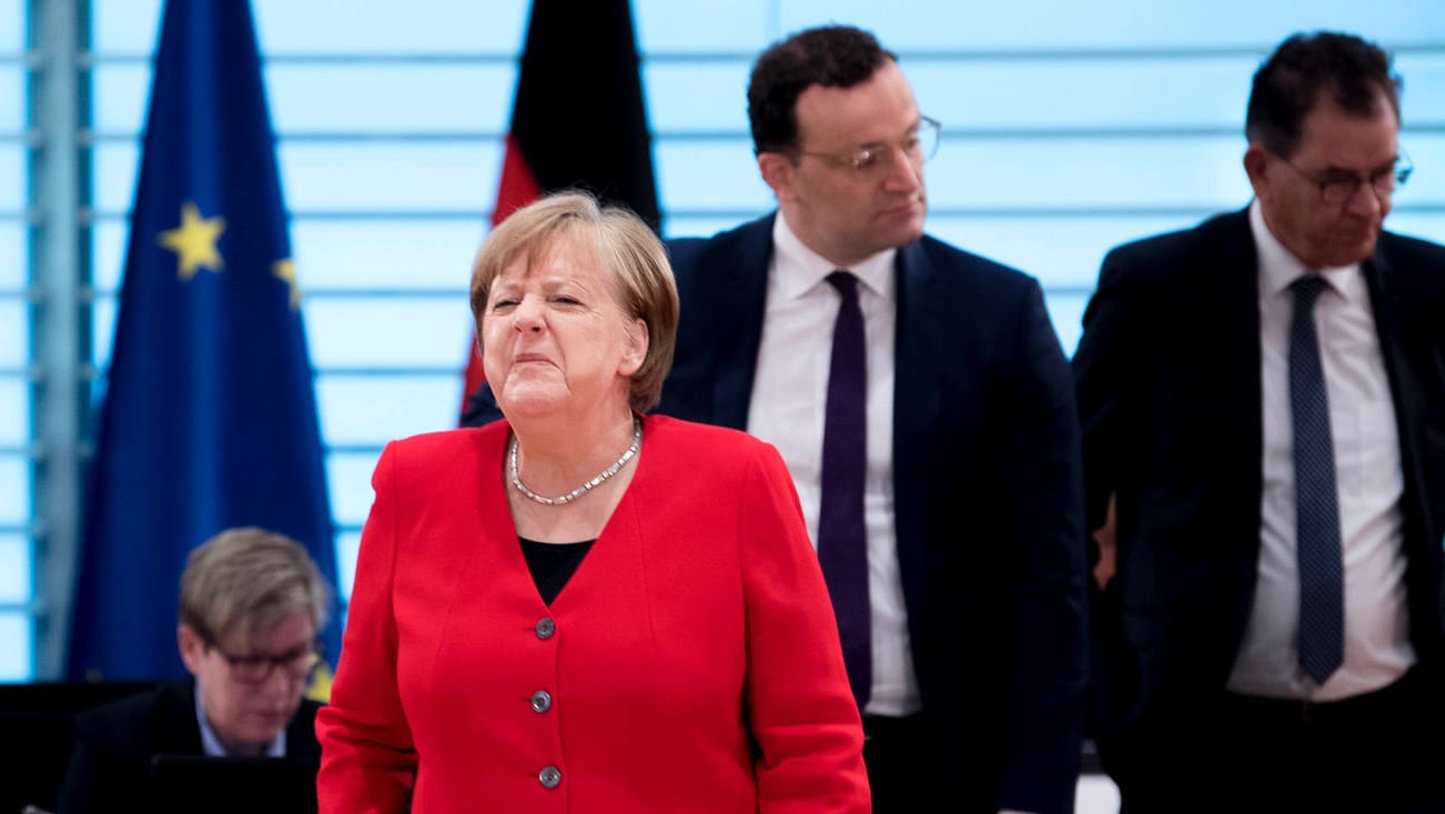 Angela Merkel, Jens Spahn, Kabinett DEU, Deutschland, Germany, Berlin, 06.05.2020 Angela Merkel, Bundeskanzlerin CDU, J