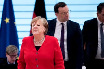 Angela Merkel, Jens Spahn, Kabinett DEU, Deutschland, Germany, Berlin, 06.05.2020 Angela Merkel, Bundeskanzlerin CDU, J