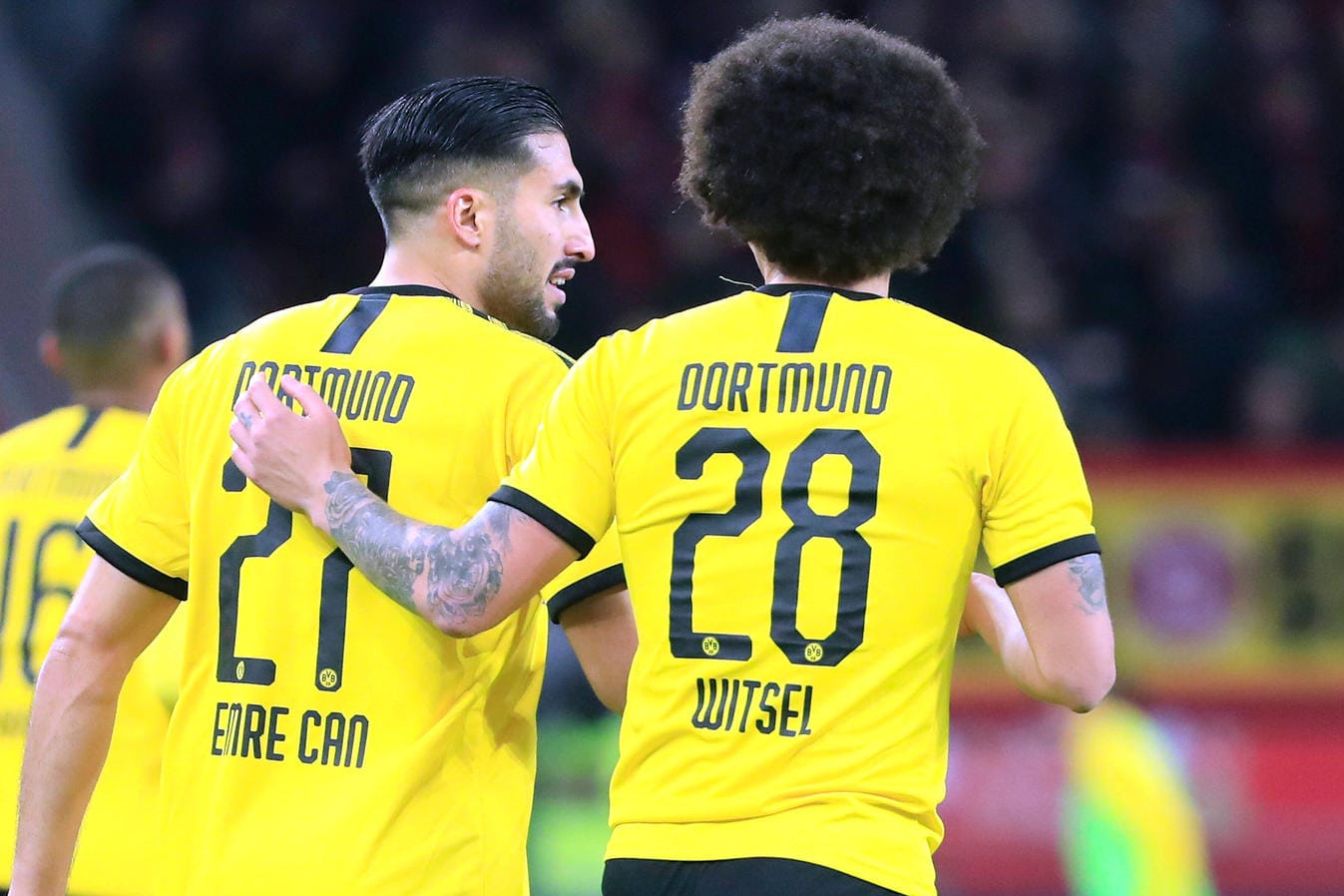 Emre Can und Axel Witsel: Ihr Einsatz gegen Schalke am Samstag ist fraglich.