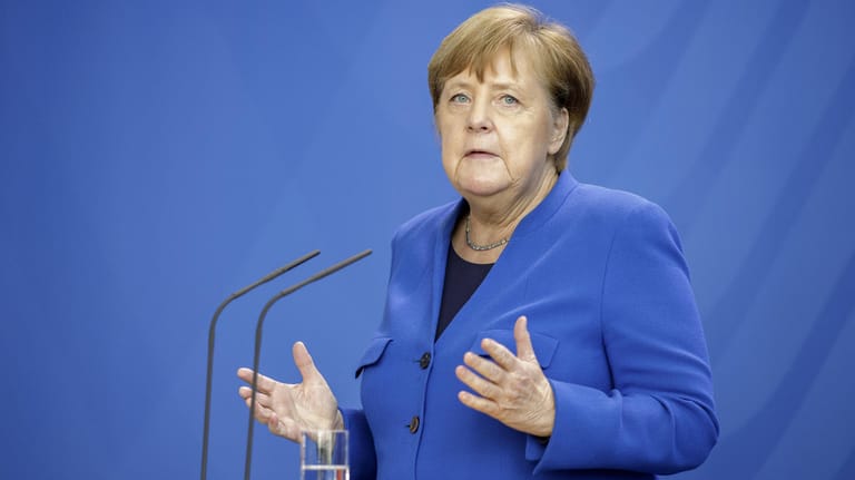 Angela Merkel: Die Bundeskanzlerin ruft die Bevölkerung auf, weiter vorsichtig zu handeln. (Archivbild)