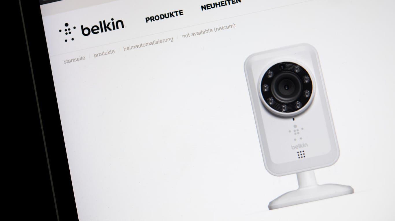 Sie Seite von Belkin: Nach dem 29. Mai sind Geräte der WLAN-Kamera-Serie Wemo Netcam nicht mehr funktionsfähig.
