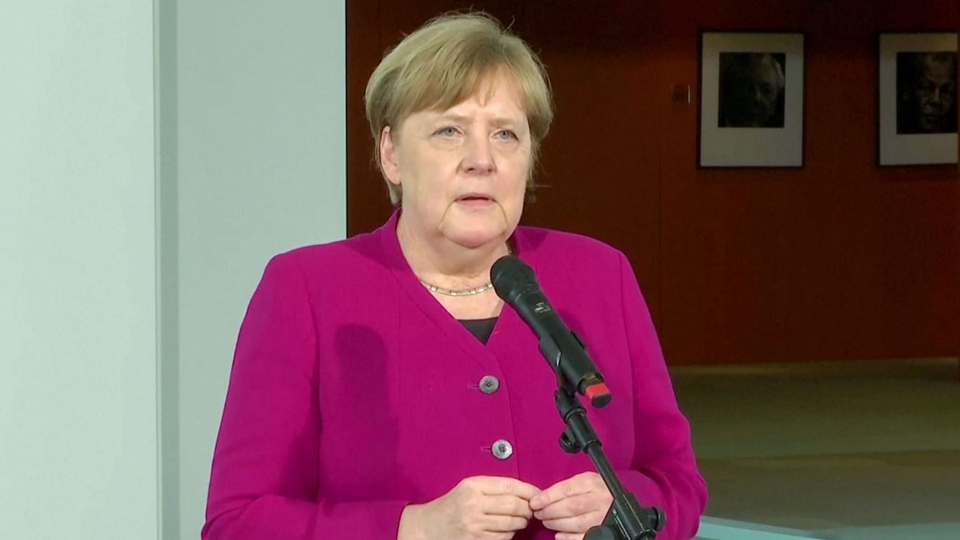 Bundeskanzlerin Angela Merkel: In einer kurzen Ansprache hat sich Merkel erneut zu der aktuellen Lage der Corona-Pandemie in Deutschland geäußert.