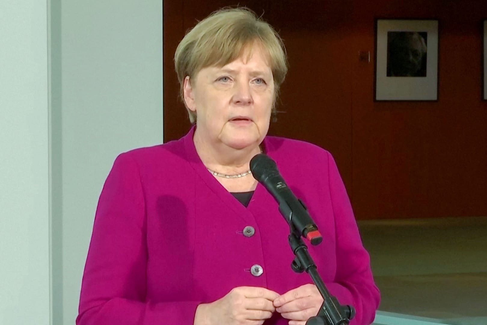 Bundeskanzlerin Angela Merkel: In einer kurzen Ansprache hat sich Merkel erneut zu der aktuellen Lage der Corona-Pandemie in Deutschland geäußert.