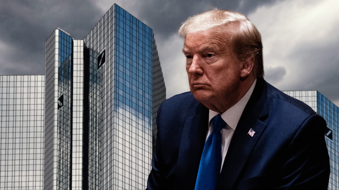 Donald Trump und die Deutsche Bank: eine seltsame Geschäftsbeziehung.