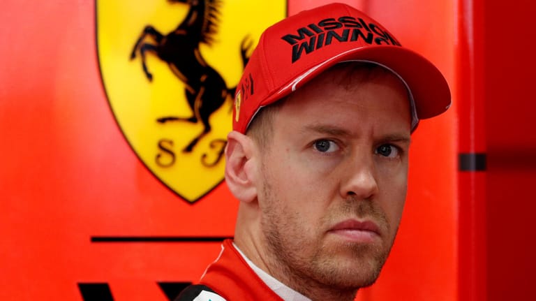 Sebastian Vettel (Archivbild): Vettel und Ferrari trennen sich Berichten zufolge am Ende des Jahres.