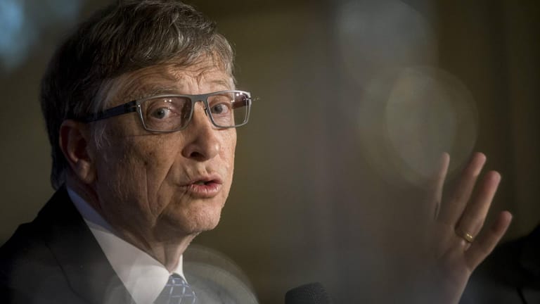 Bill Gates: Der zweitreichste Mensch engagiert sich seit vielen Jahren im Kampf gegen Viren weltweit.