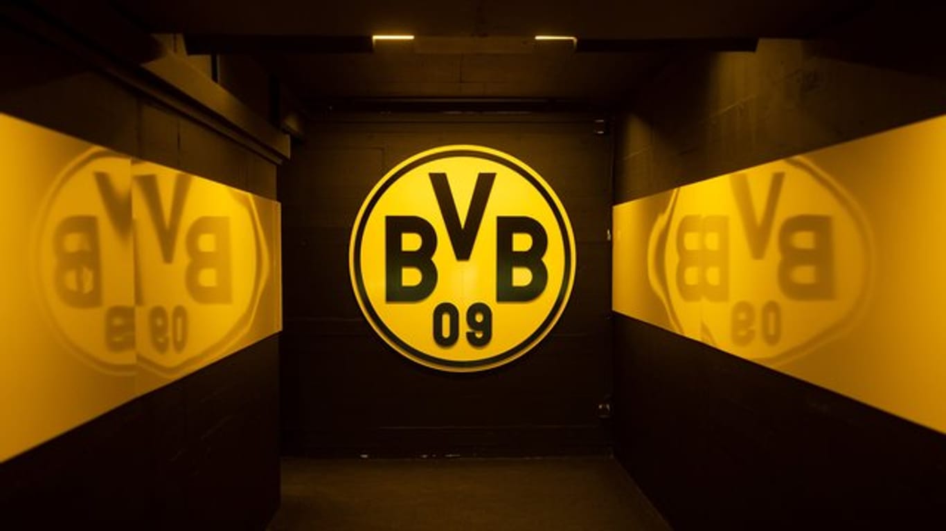 Beim Revierderby fehlen dem BVB wichtige Stammkräfte: Blick in den Spielertunnel.