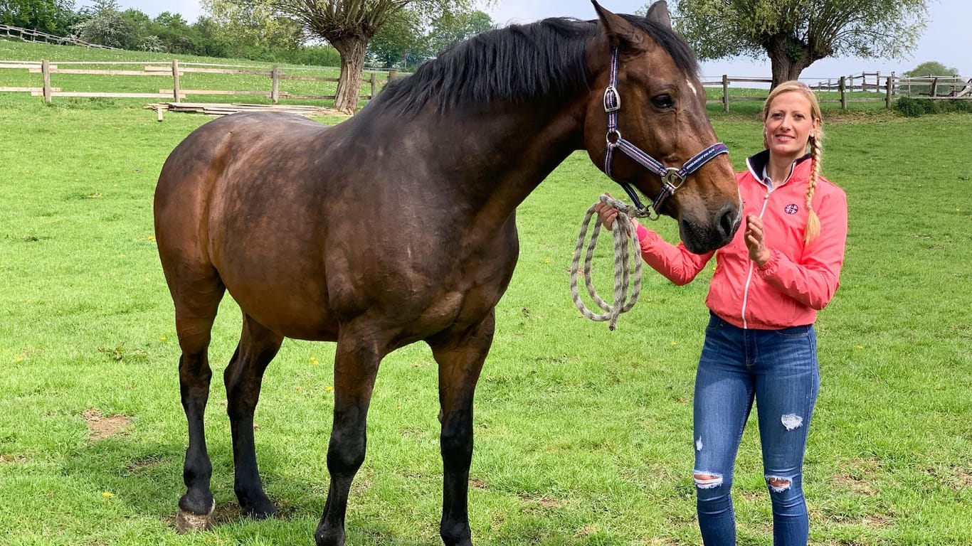 "Bauer sucht Frau": Pferdewirtin Denise ist seit einem Jahr Single.