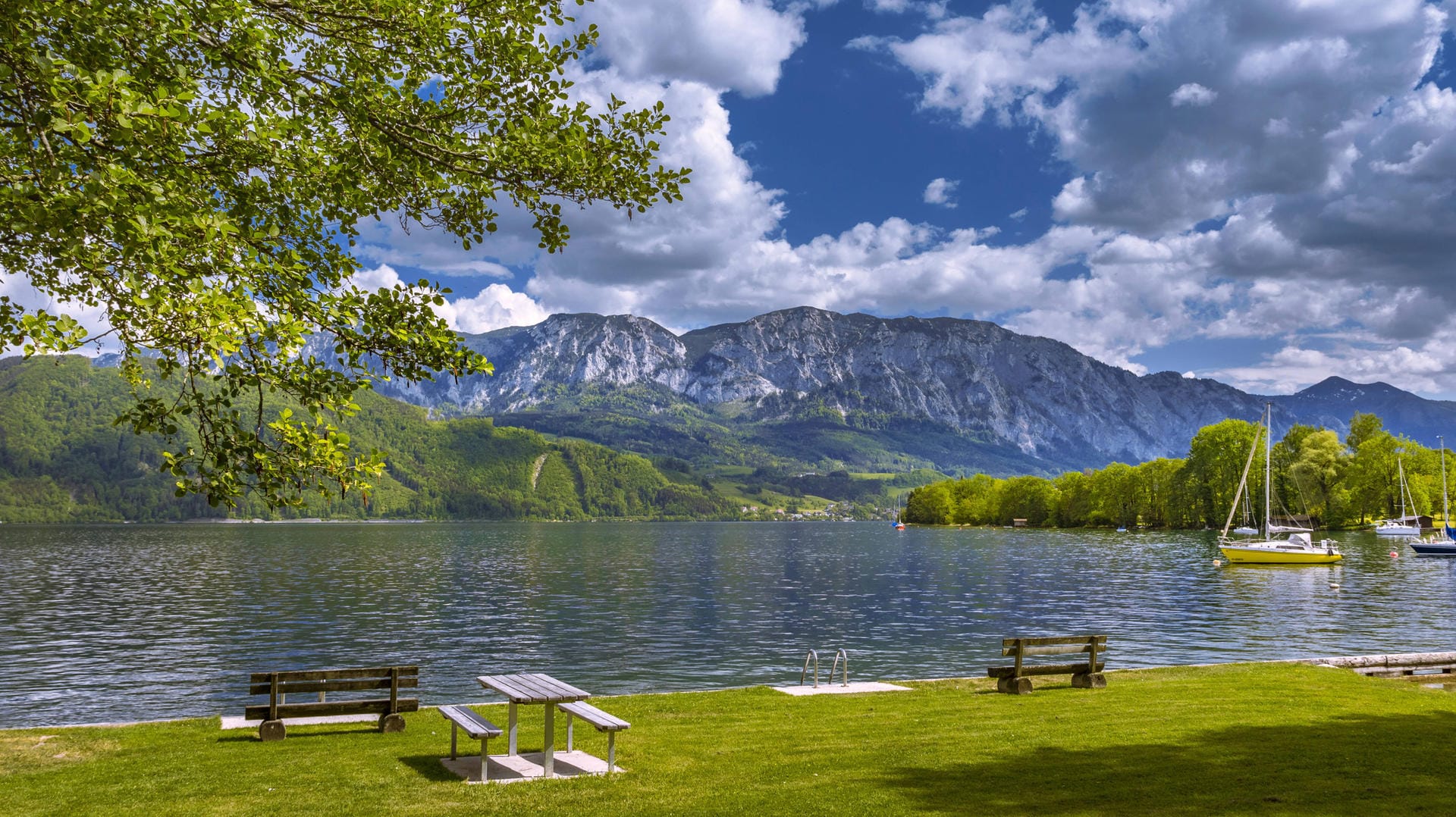 Mondsee im Salzburger Land: Bald können Touristen wieder Urlaub in Österreich planen.