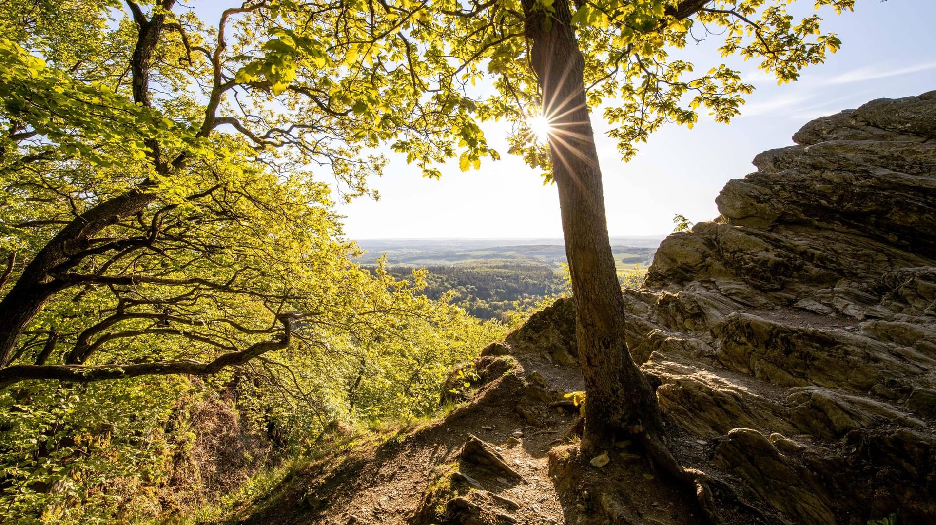 Frühsommerwetter im Taunus: In der Mitte Deutschlands werden am Wochenende wieder 20 Grad erwartet.