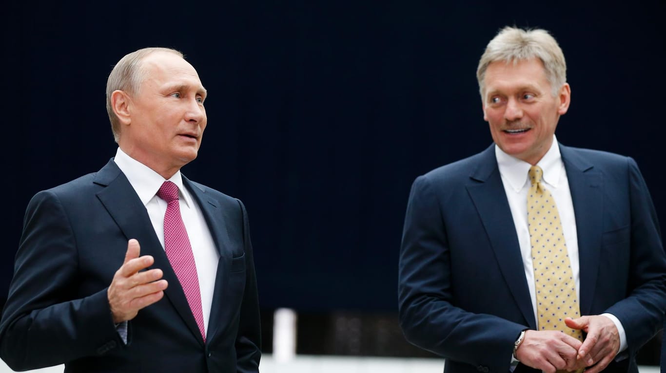 Nächster Corona-Fall im Kreml: Putins Sprecher Dmitri Peskow ist ebenfalls infiziert.