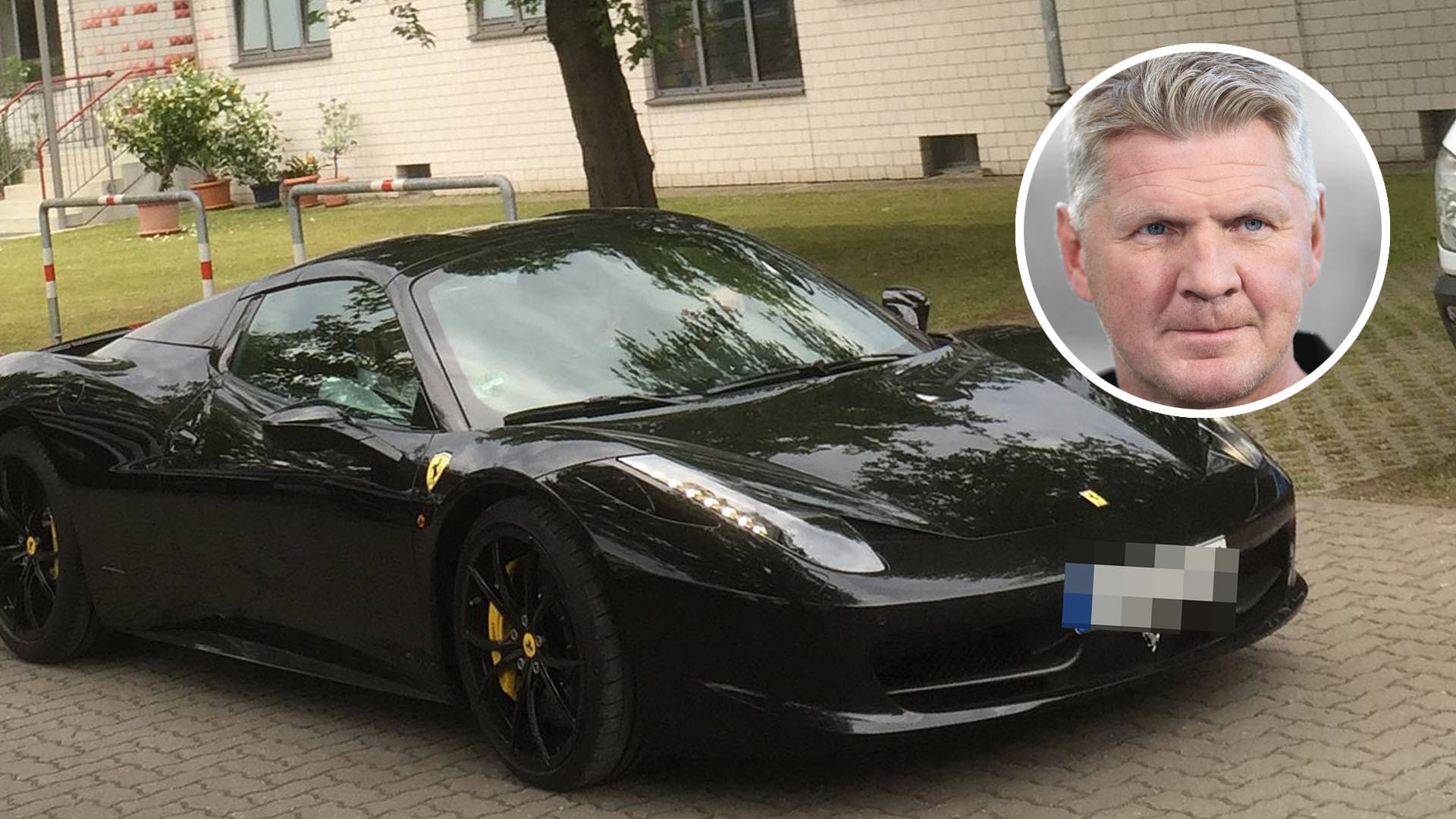 Kein ungewöhnliches Auto für einen Bundesliga-Profi: ein Ferrari. Stefan Effenberg sieht protzende Profis in Zeiten von Corona allerdings kritisch, gerade wenn es um Fotos in sozialen Netzwerken geht.