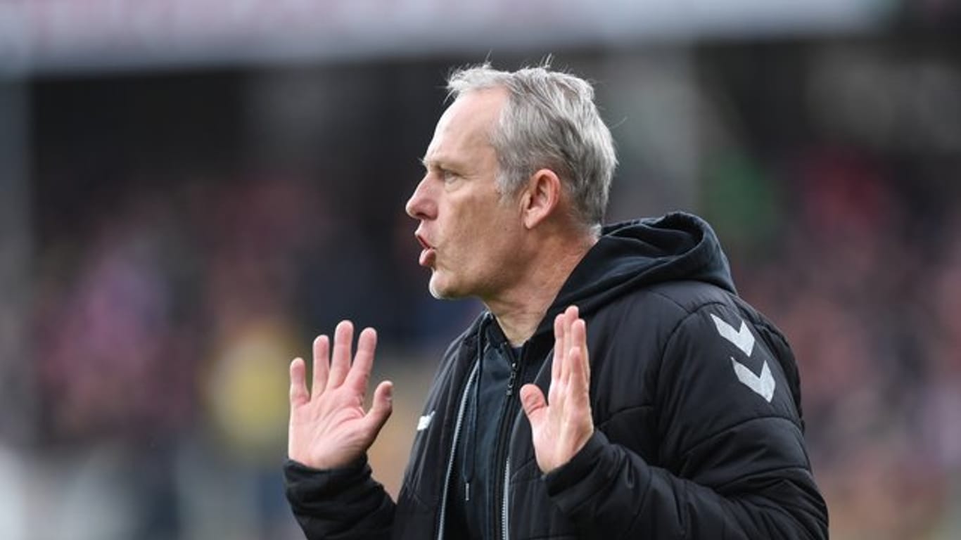 Befürwortet die Fortsetzung der Bundesliga: Freiburg-Coach Christian Streich.