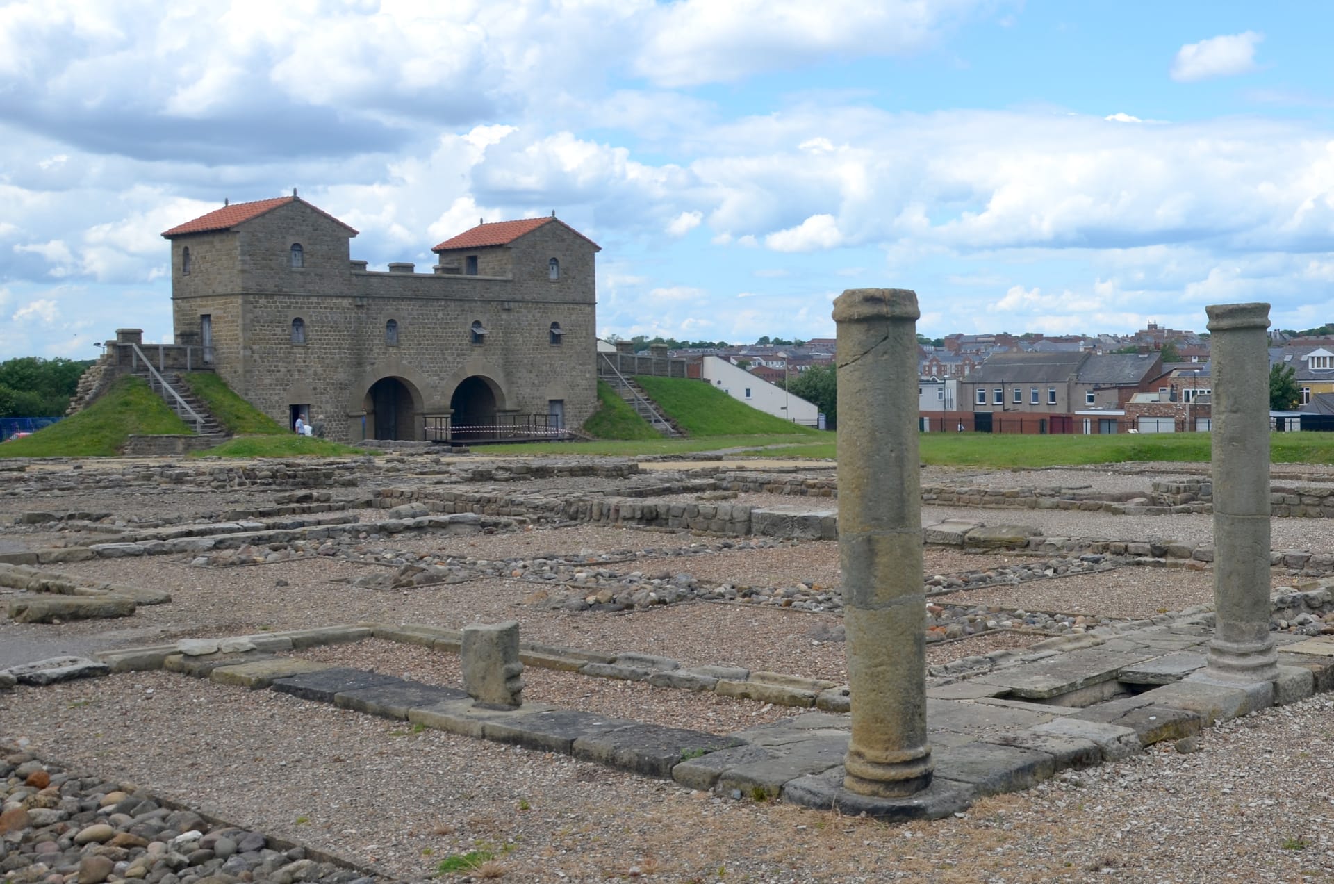 In South Shields ist das römische Fort von Archäologen ausgegraben worden.