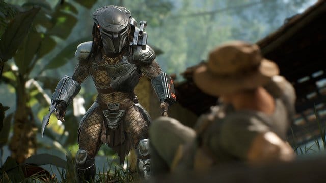 Wird es die Kralle oder die Schulterkanone? Hier ist die Jagd auf den Predator schiefgegangen, und der Jäger wird zum Gejagten. Wird es die Kralle oder die Schulterkanone? Hier ist die Jagd auf den Predator schiefgegangen, und der Jäger wird zum Gejagten.