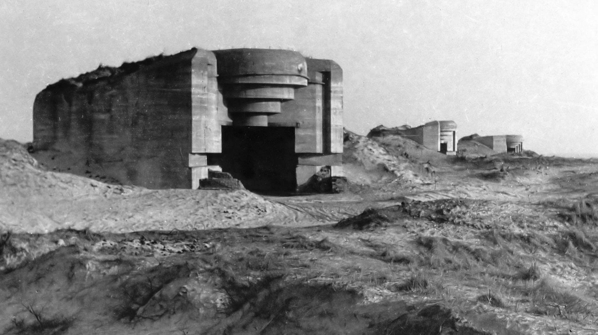 Bunker auf Texel: Die Insel wurde gegen eine möglich alliierte Invasion gesichert.