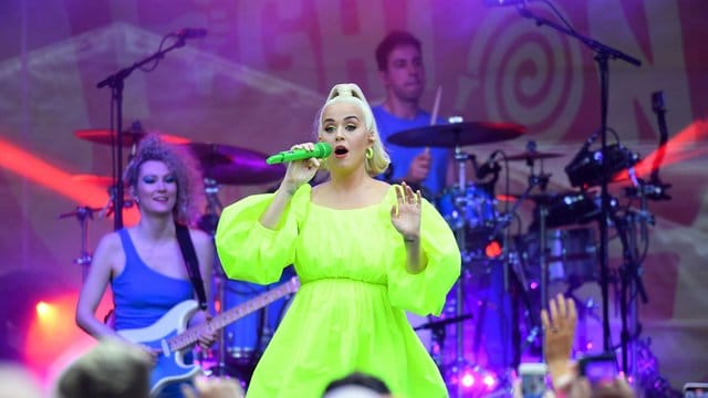 Katy Perry beim Fight-On-Konzert im australischen Bright.