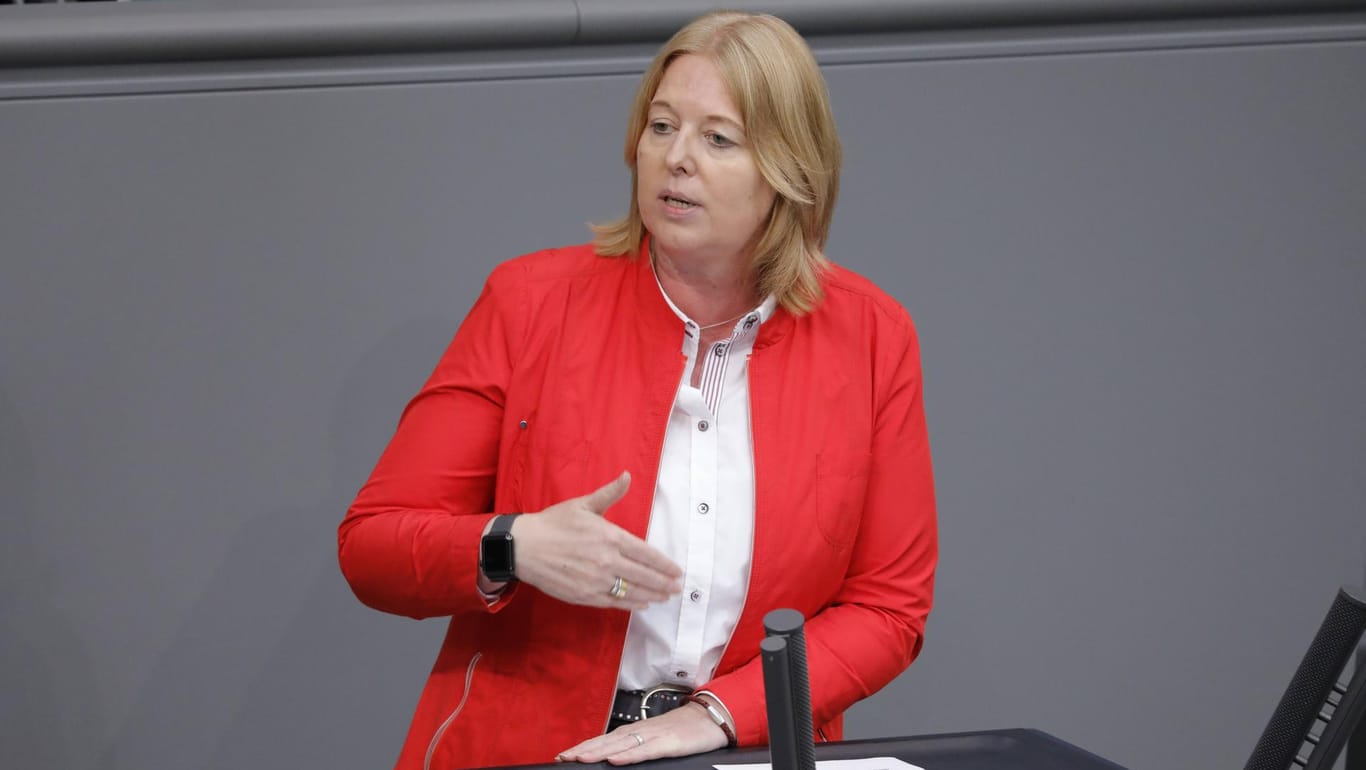 Bärbel Bas im Bundestag: Die SPD-Fraktionsvize verhandelt für die SPD die Corona-Politik mit aus.