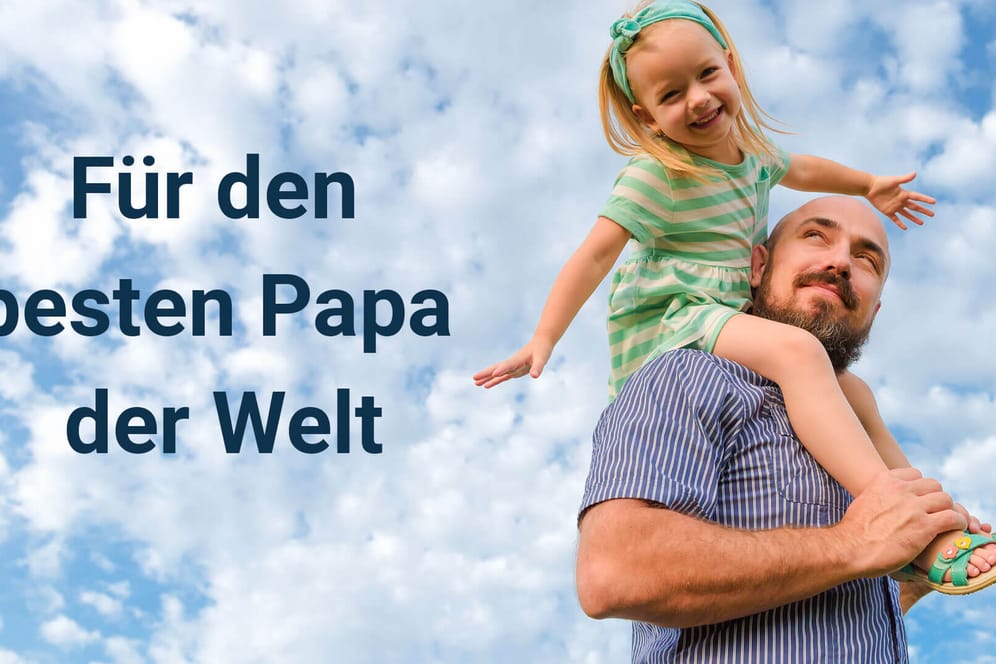 Für den besten Papa der Welt: Am 21. Mai ist Christi Himmelfahrt.