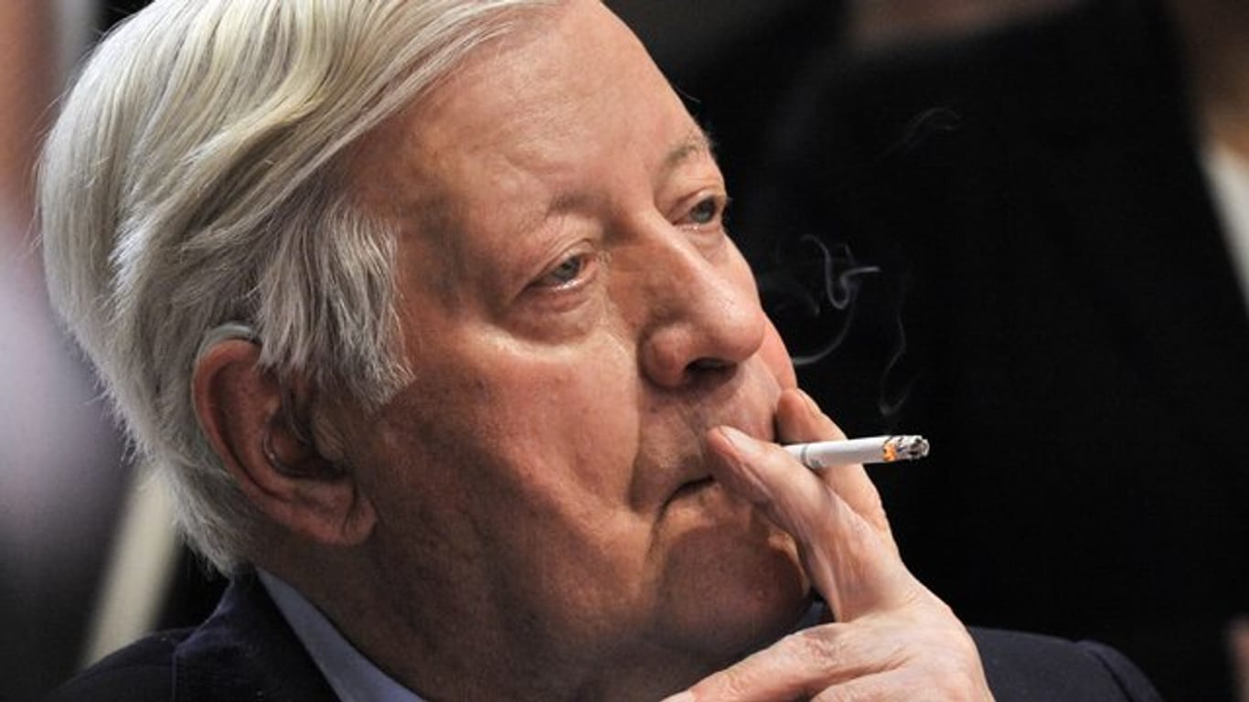 Verbot von Aroma-Zigaretten: Alt-Bundeskanzler Helmut Schmidt bevorzugte Zigaretten mit Menthol-Geschmack.