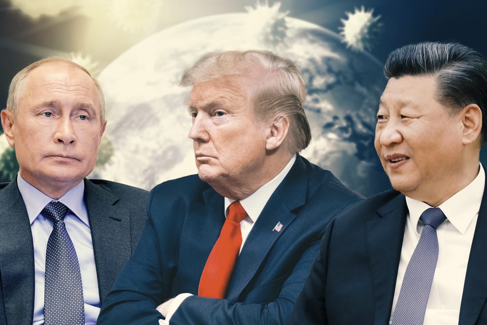 Die USA, China und Russland ringen um globalen Einfluss. Die Corona-Krise ändert daran wenig.