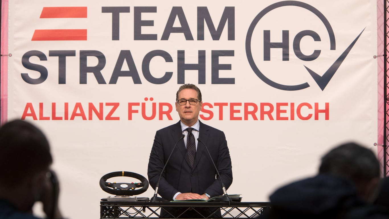 Heinz-Christian Strache: Der ehemalige österreichische Vize-Kanzler gibt nicht auf. Er will das politische Comeback.