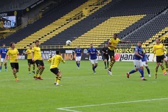 Kurioseses Revierderby der Geschichte: Das Geisterspiel zwischen dem BVB und Schalke 04 am Samstag.