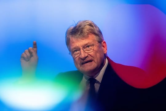 Jörg Meuthen im vergangenen Jahr während einer Wahlkampfveranstaltung der AfD.
