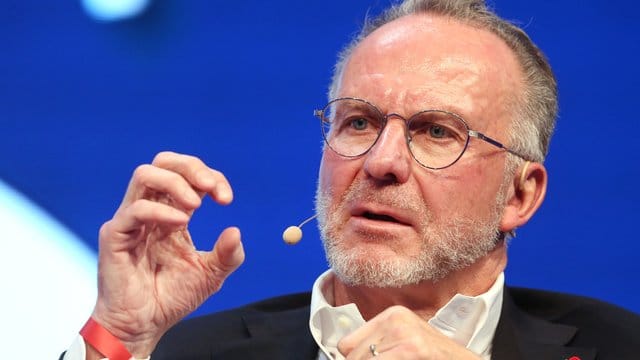 Karl-Heinz Rummenigge kritisierte den DFB-Präsidenten Fritz Keller.