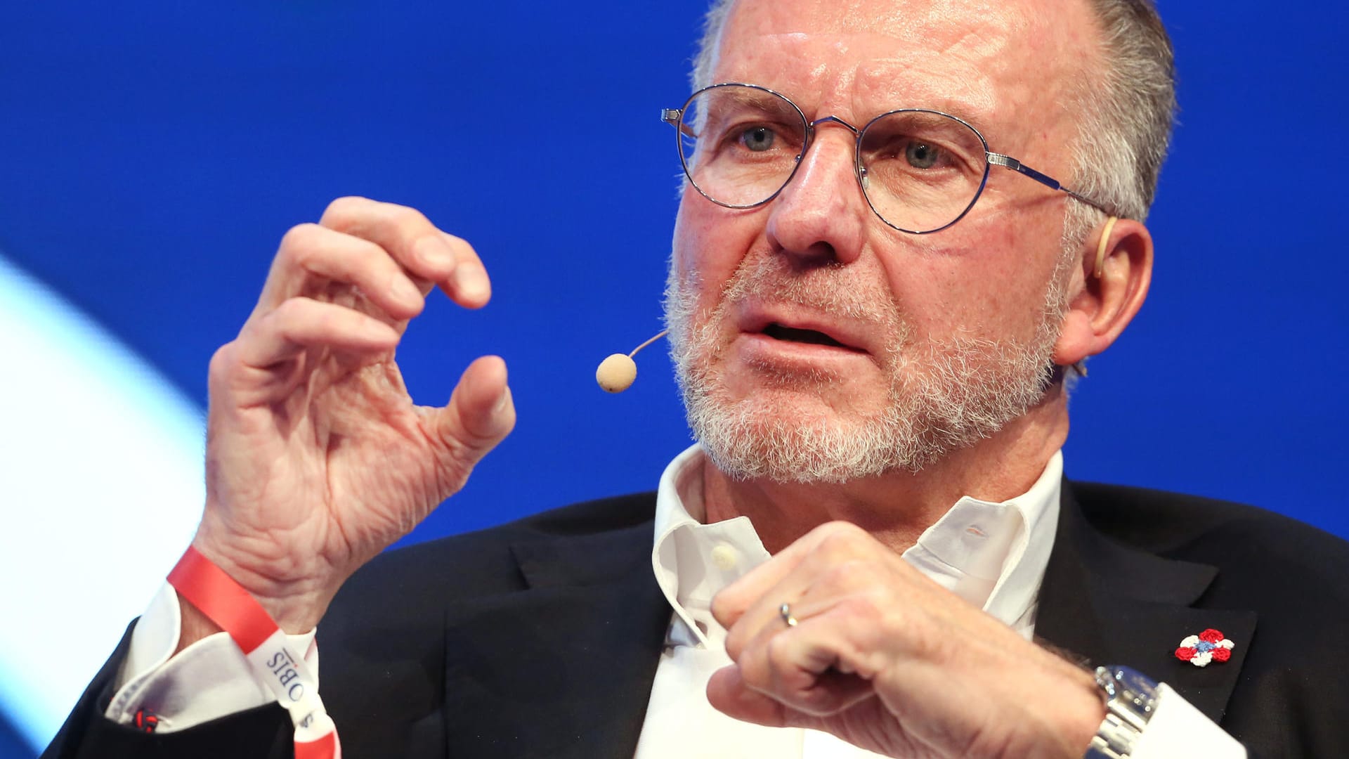 Karl-Heinz Rummenigge kritisierte vor dem Spiel des FC Bayern bei Union Berlin DFB-Präsident Fritz Keller.