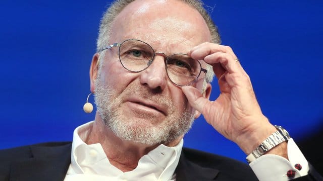 Karl-Heinz Rummenigge konterte die Kritik von DFB-Präsident Fritz Keller. Karl-Heinz Rummenigge konterte die Kritik von DFB-Präsident Fritz Keller.